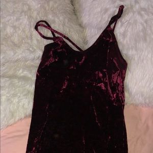 Velvet dress